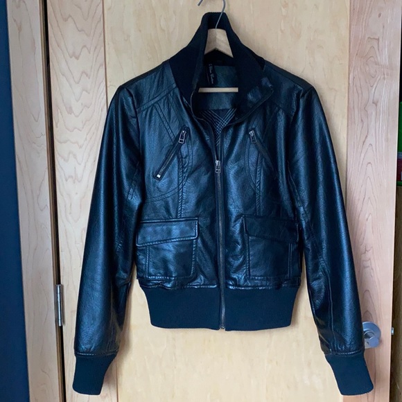 La Classic Couture Faux Leather Jacket - Picture 1 of 11